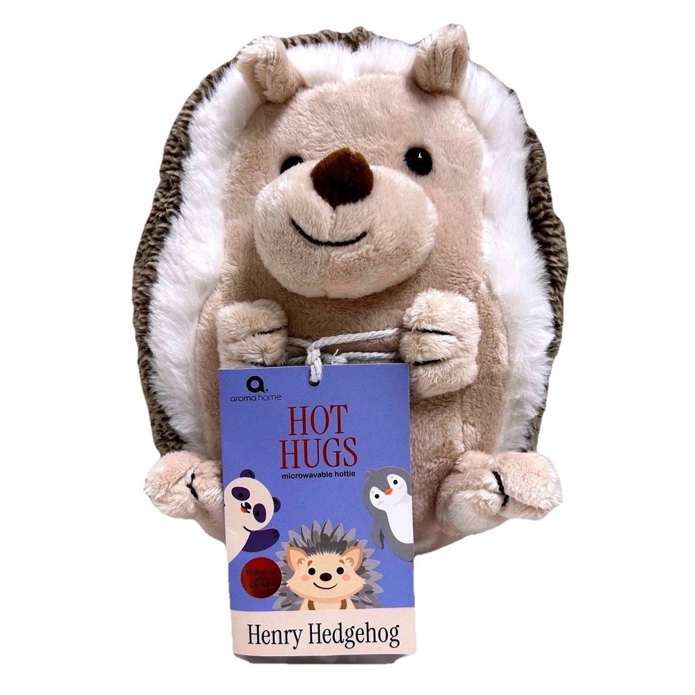 Henry Hedgehog Heatable Hot Hug Microwavable Lavender Scented Plush AH0087HE-